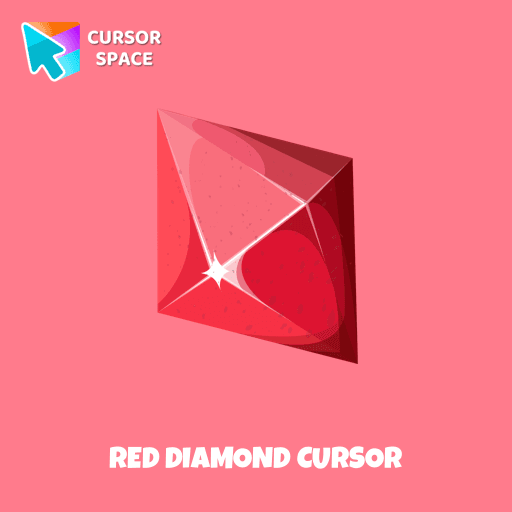 Red Diamond cursor arrow cursor